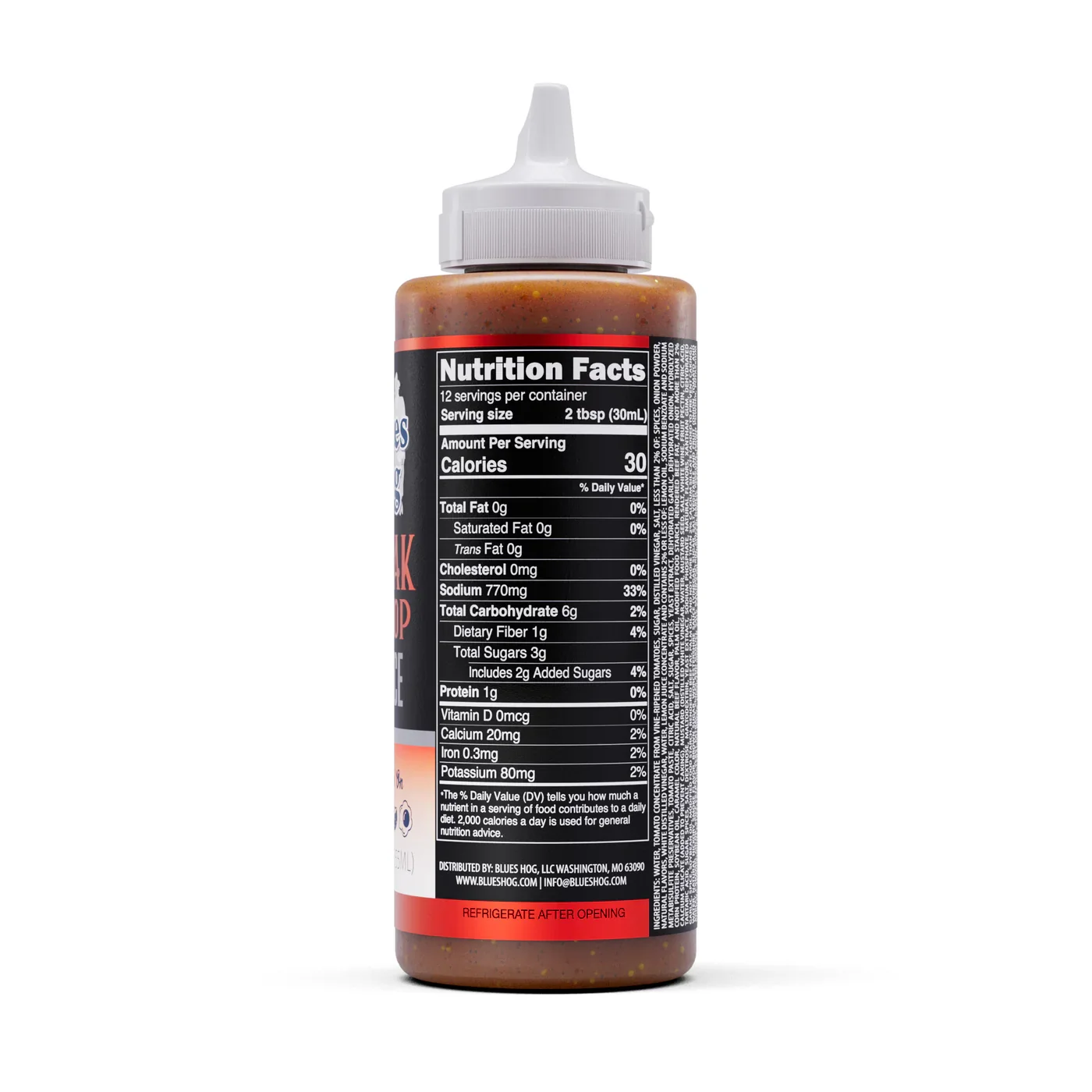 Blues Hog Steak & Chop Sauce, 12 oz – Gourmet Steak Sauce & Marinade - Image 2