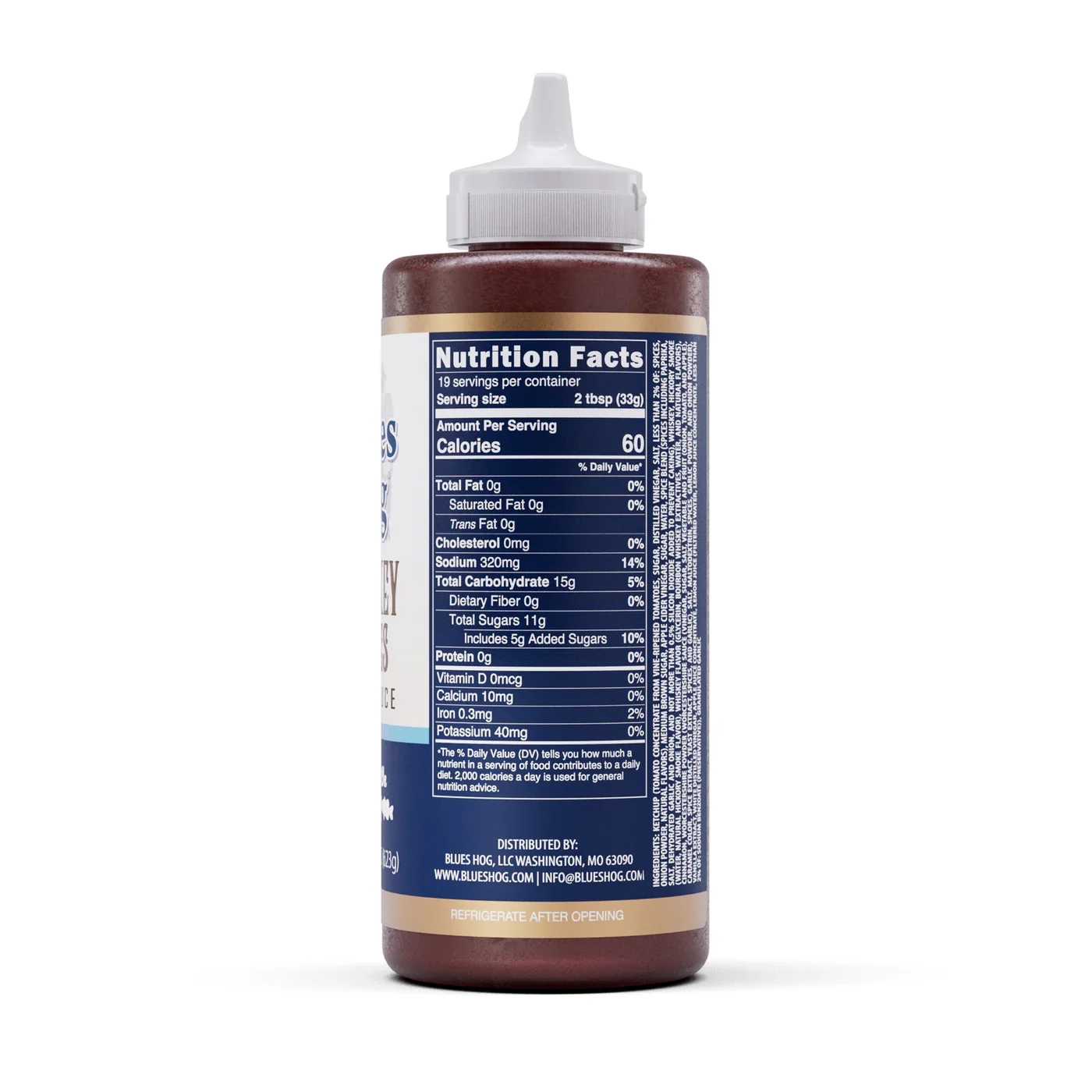 Blues Hog Whiskey Blues BBQ Sauce, Gourmet BBQ Sauce & Marinade - Image 2