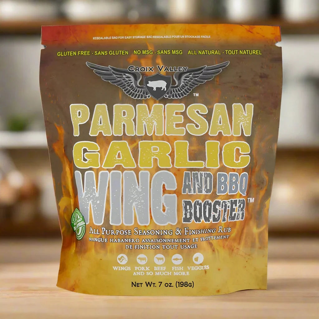 Croix Valley Parmesan Garlic Wing and BBQ Booster