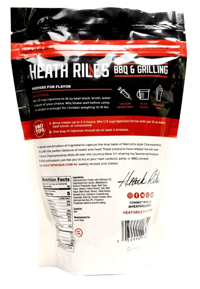 HEATH RILES Beef Injection - Image 3