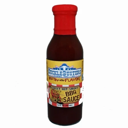 SUCKLE BUSTERS Hot & Spicy BBQ Sauce