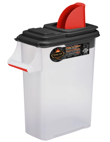 LUMBER JACK Pour 'N Store Wood Pellet Dispenser
