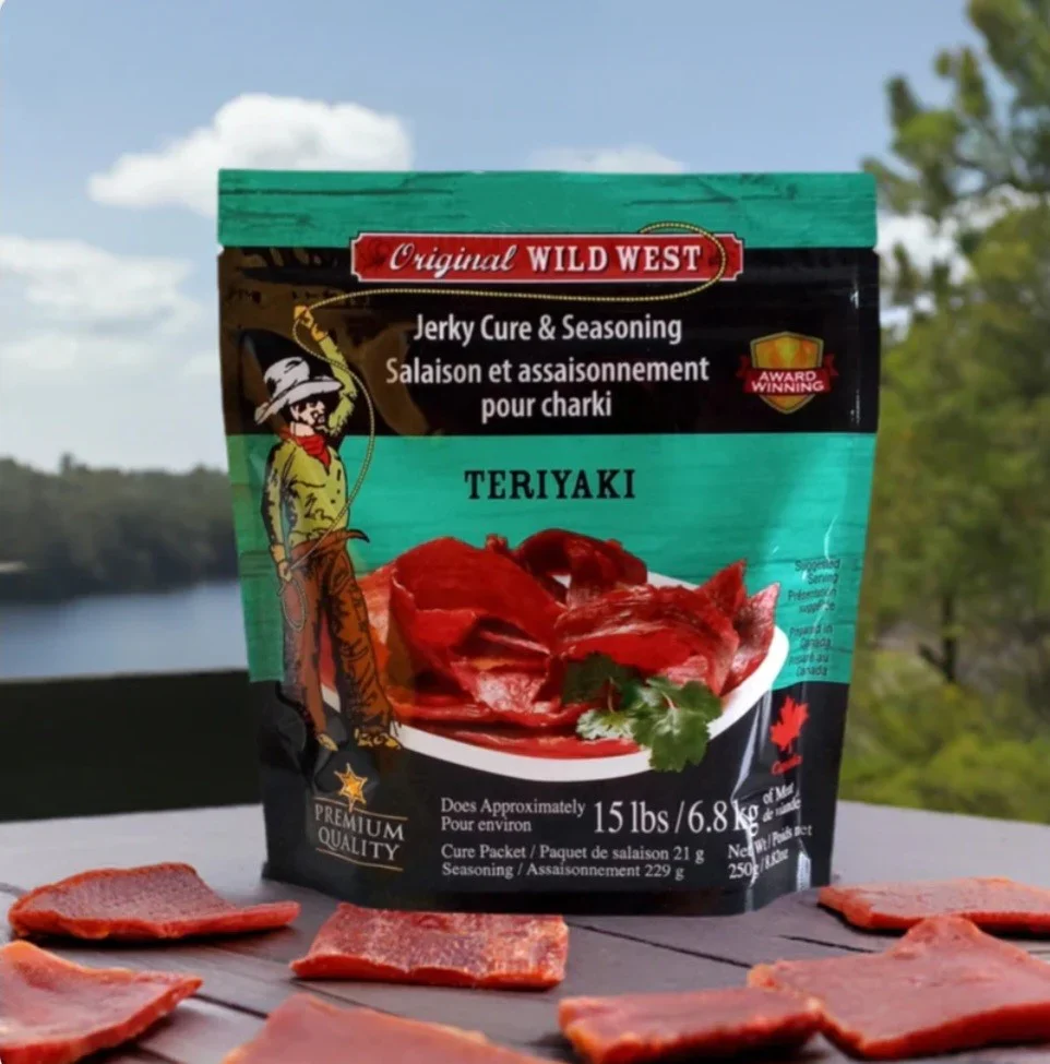 Teriyaki Jerky Cure and Seasonin