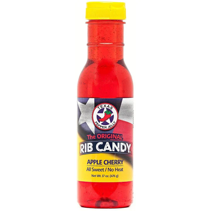 TEXAS PEPPER JELLY Apple Cherry Sweet Rib Candy